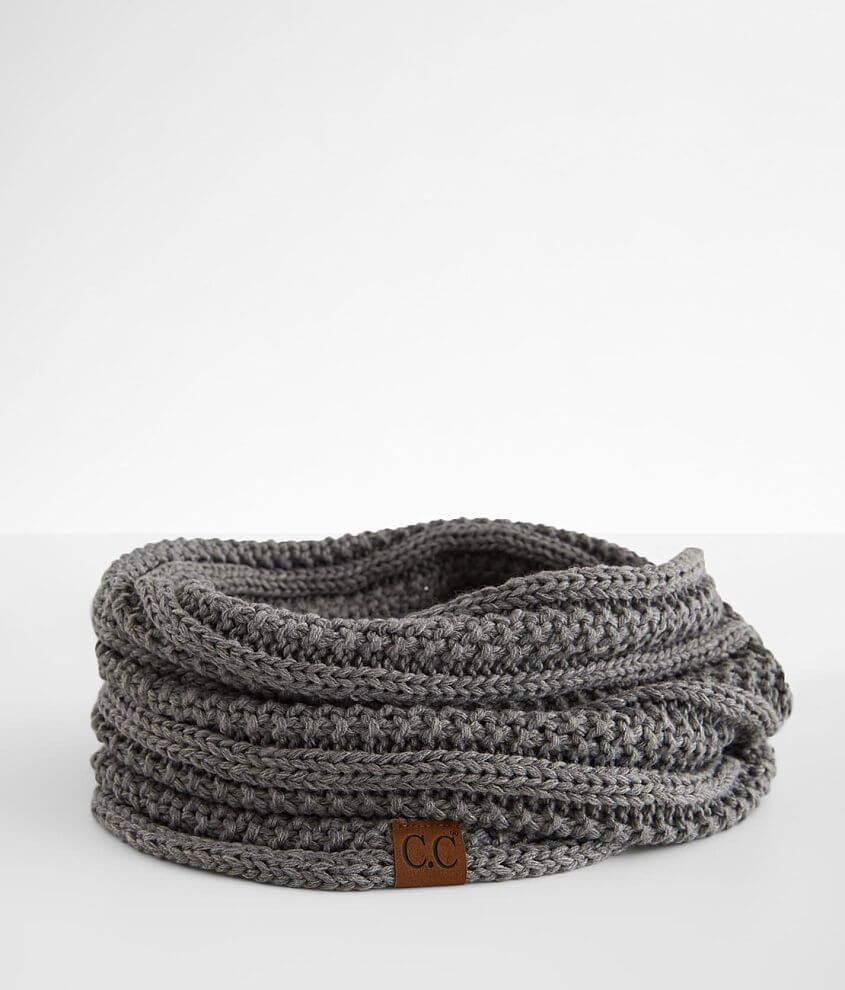 Accessories - Ribbed Infinity Scarves (Set of 2) Burgundy and Lt Grey-- NEW with TAGS - Grannies Garage