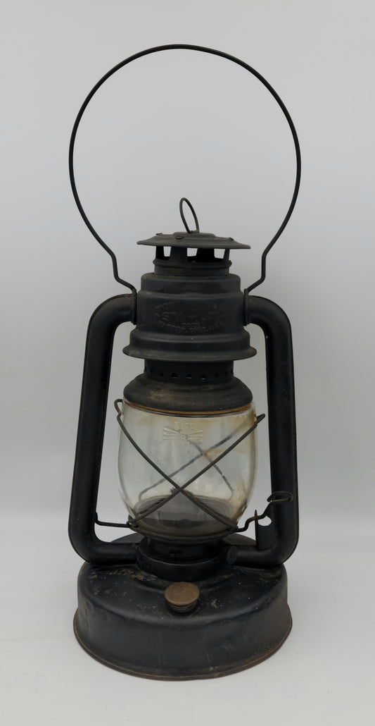 VINTAGE Sta Lit Warren Stamping Lantern - 14" Height - Grannies Garage