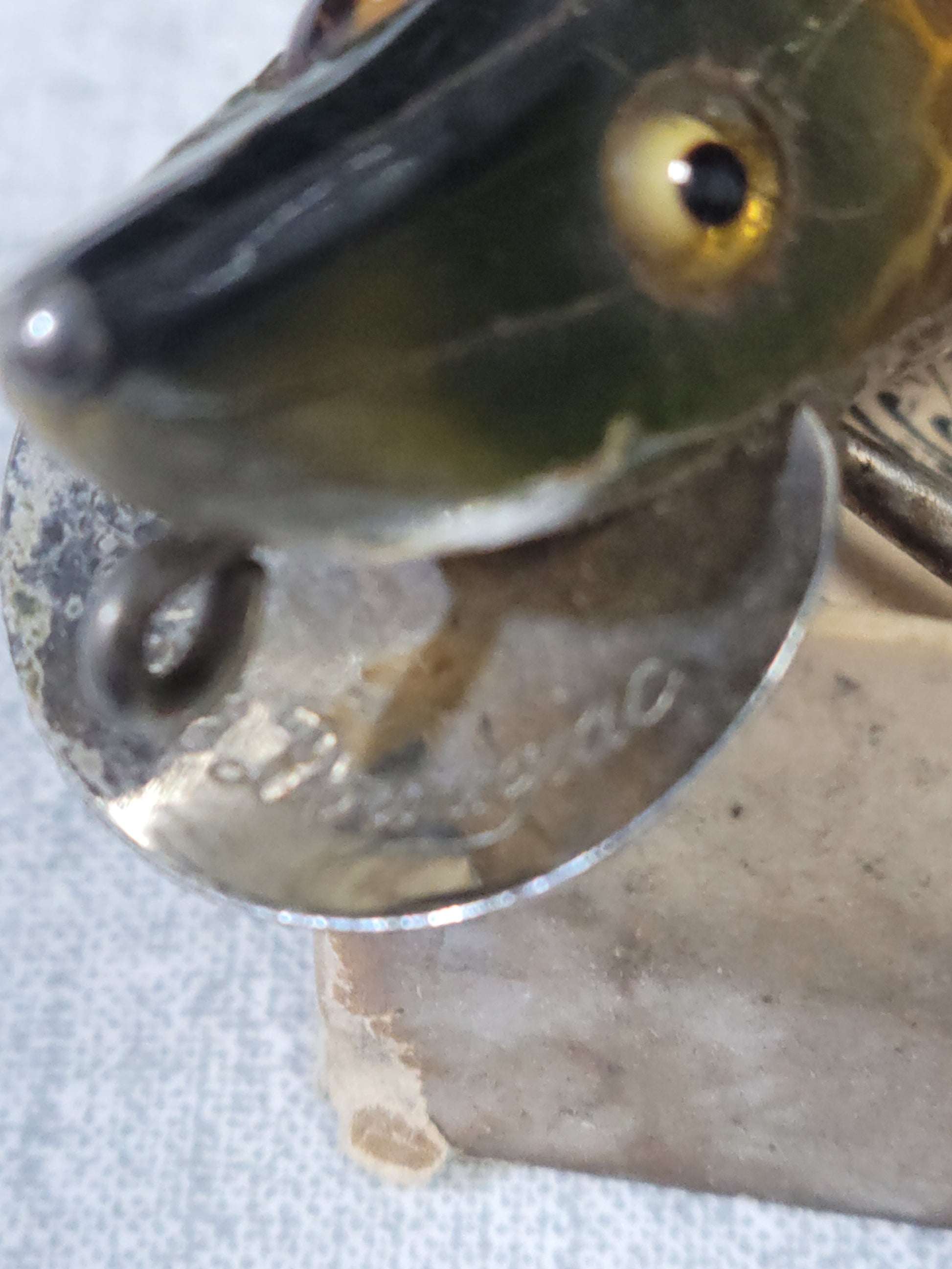 Heddon Fishing lure Dowagiac Minnow with paper and box.1920 to 1927 - Grannies Garage