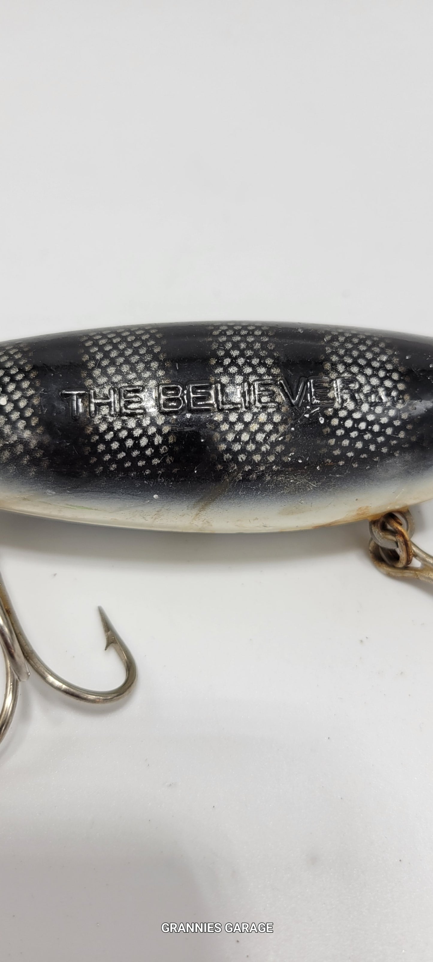 Drifter Tackle Company: The BELIEVER- MUSKIE-SALMON-LAKE TROUT-PIKE LURE 8" - Grannies Garage