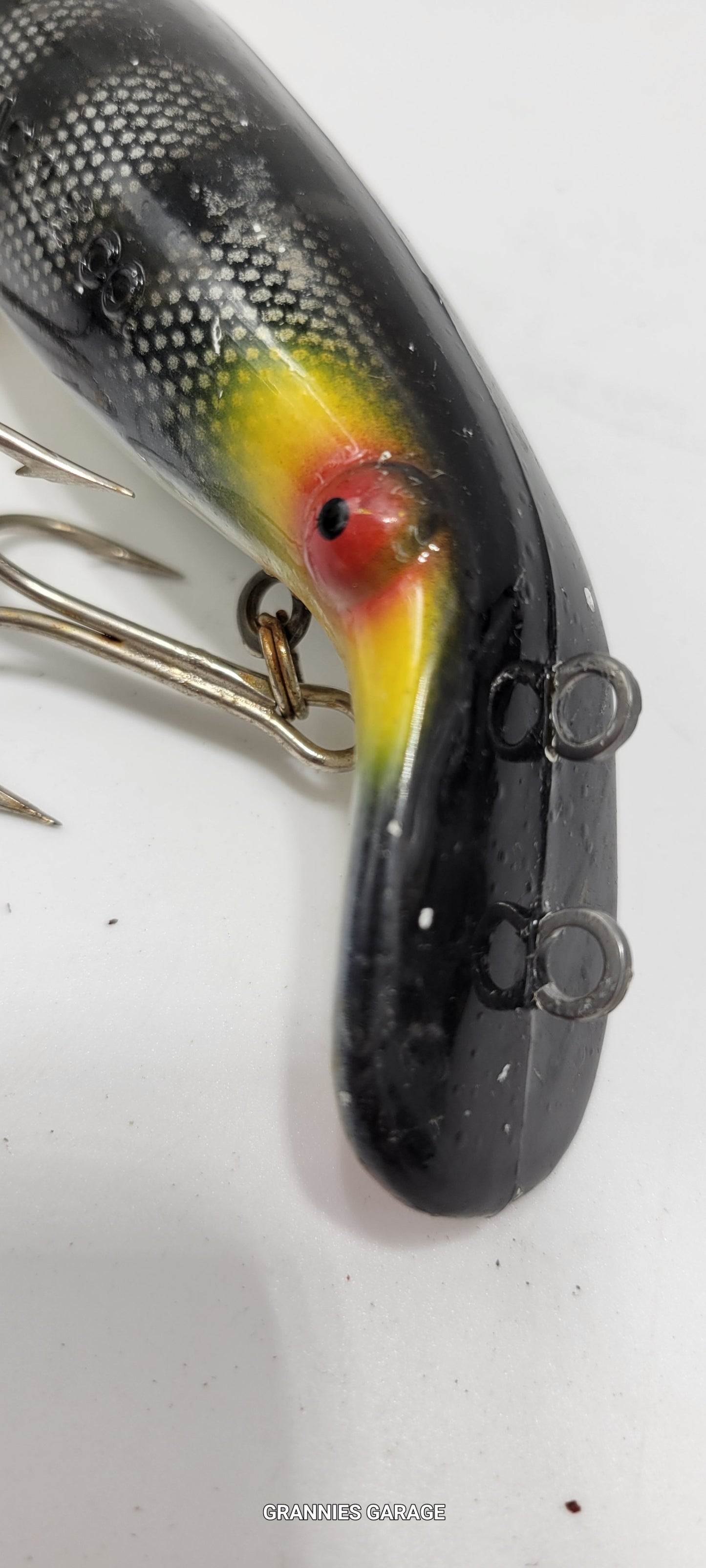 Drifter Tackle Company: The BELIEVER- MUSKIE-SALMON-LAKE TROUT-PIKE LURE 8" - Grannies Garage