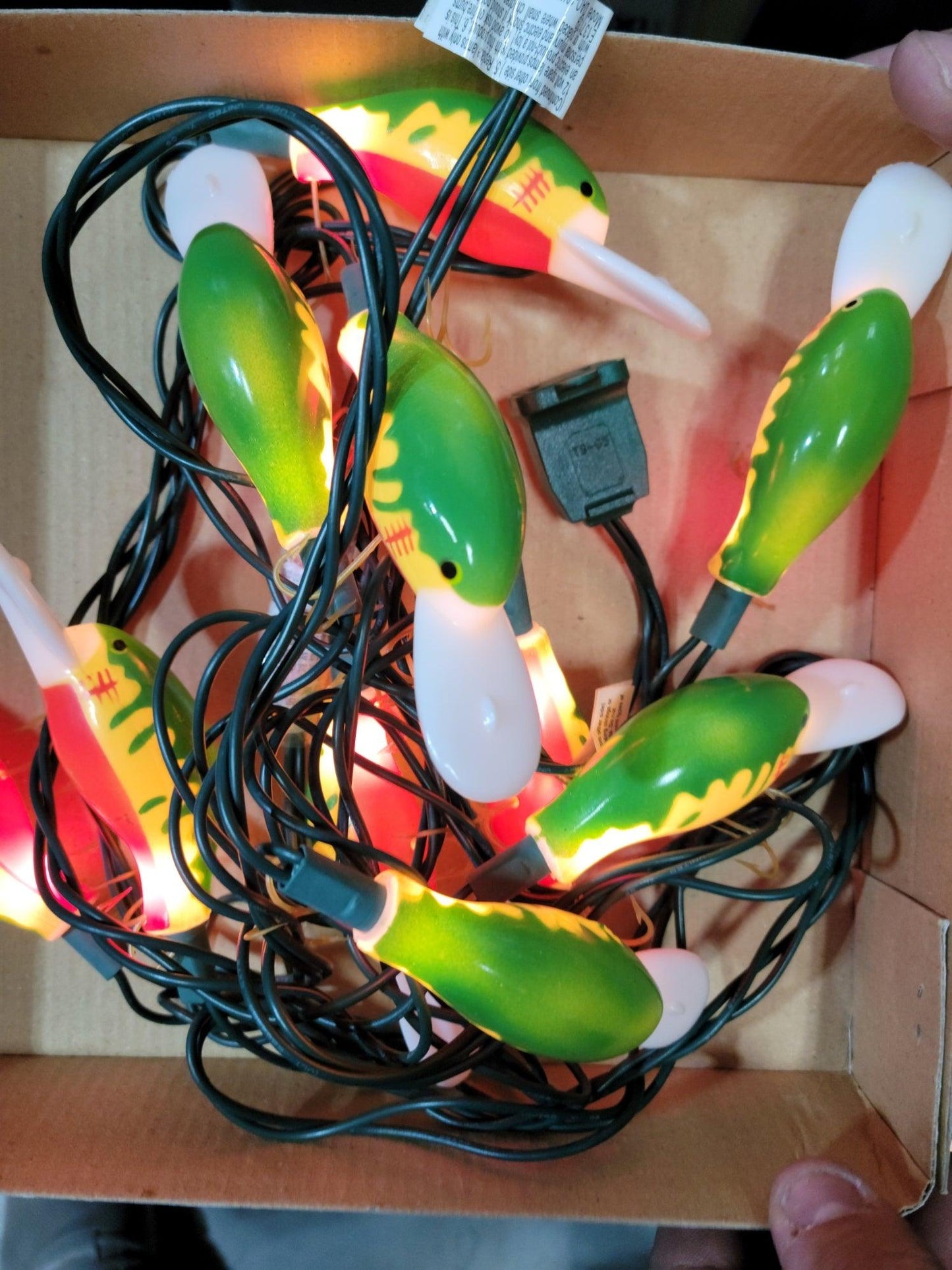 Sport - Fishing 10 Lure Light Set By Rivers Edge- newer with box - Grannies Garage