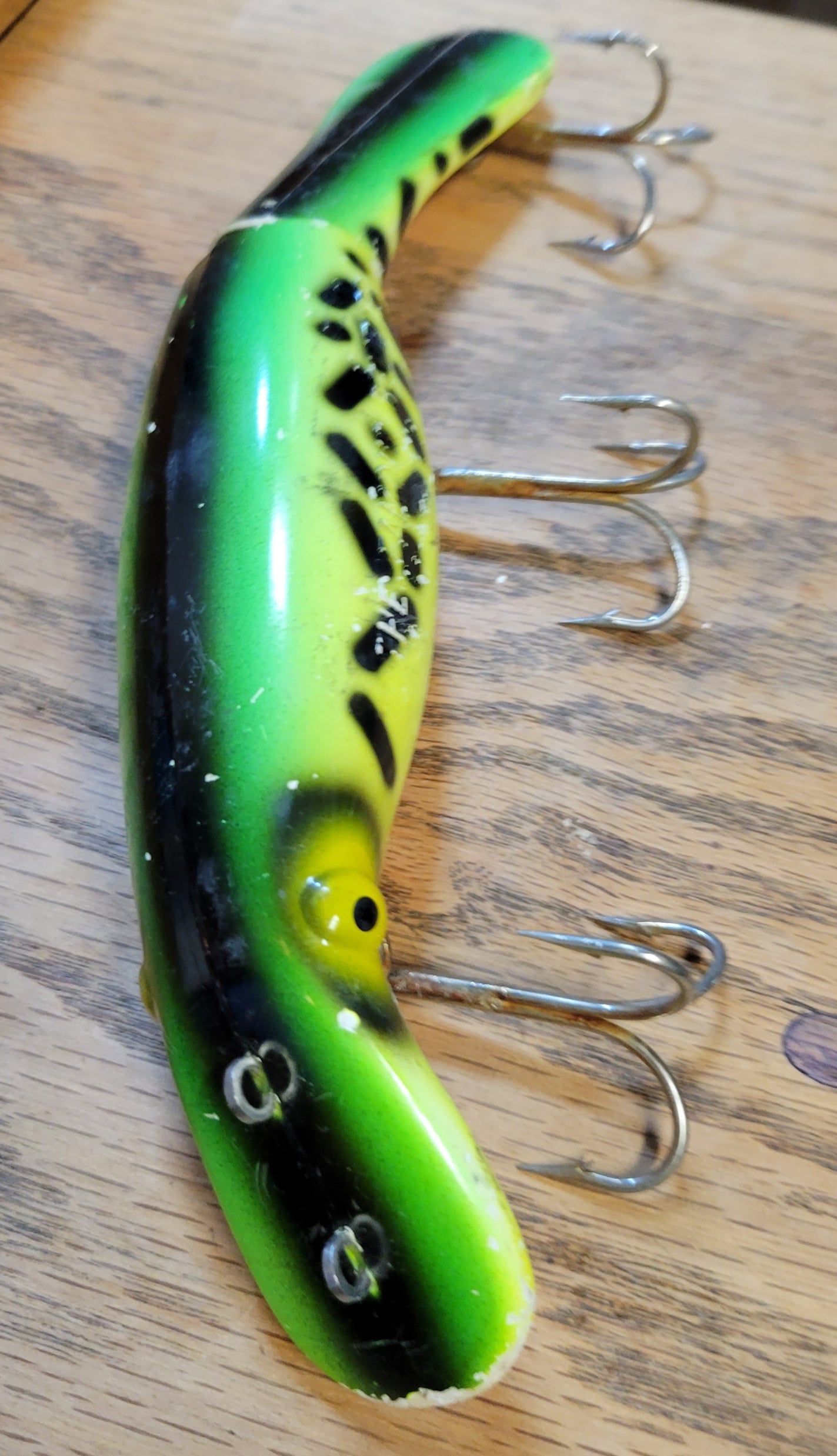 Drifter Tackle Company: The FAMOUS BELIEVER- MUSKIE-SALMON-LAKE TROUT-PIKE LURE 10" - Grannies Garage