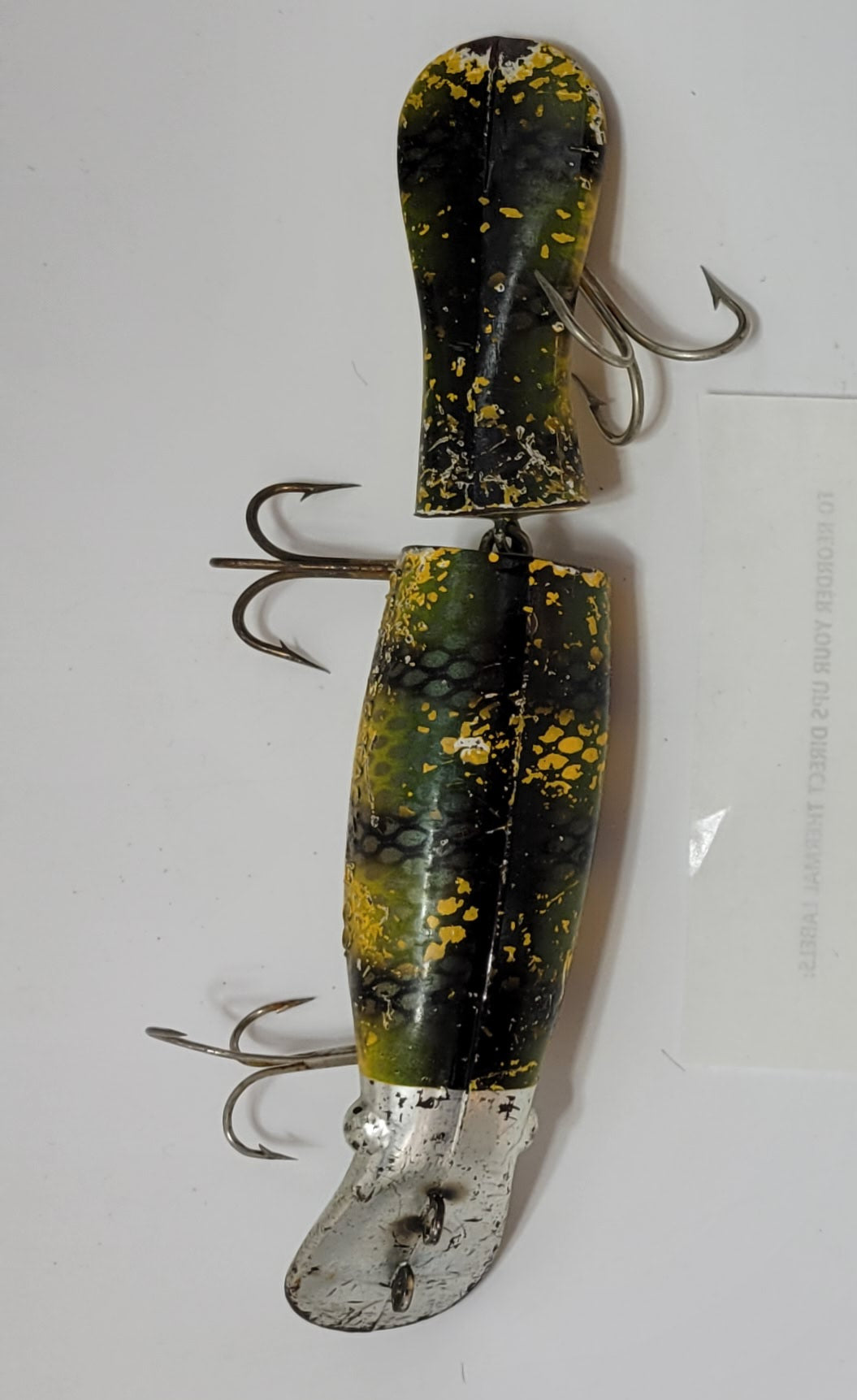 Drifter Tackle Company: The BELIEVER- MUSKIE-SALMON-LAKE TROUT-PIKE LURE 8" - Grannies Garage