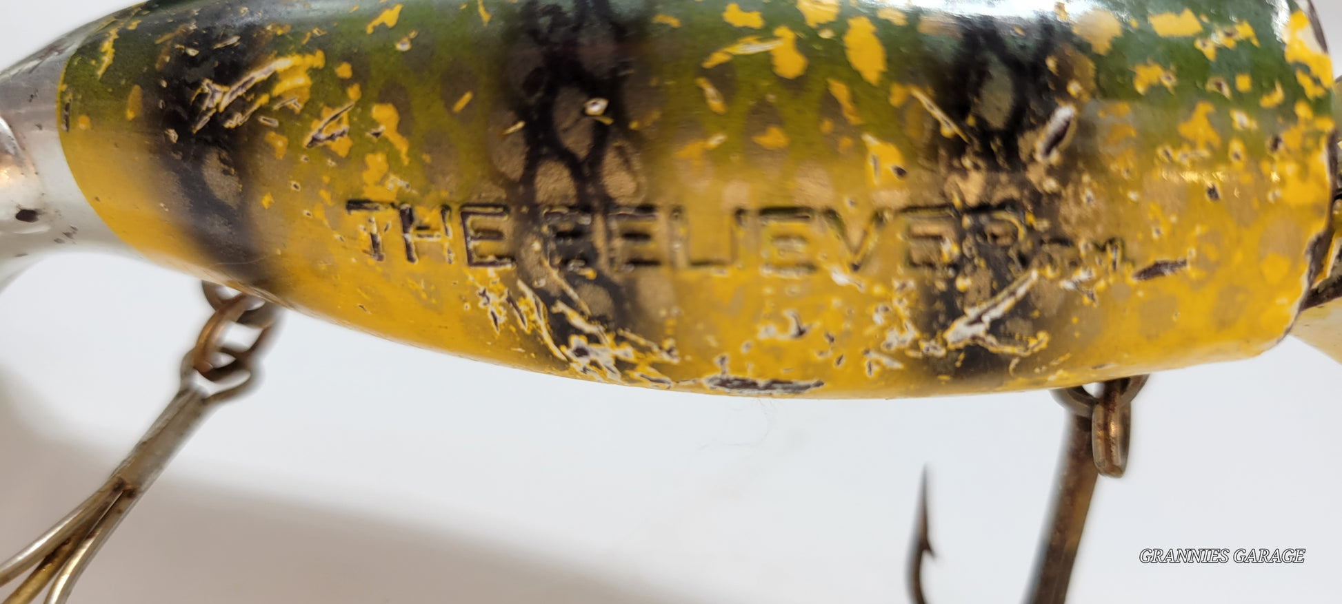 Drifter Tackle Company: The BELIEVER- MUSKIE-SALMON-LAKE TROUT-PIKE LURE 8" - Grannies Garage