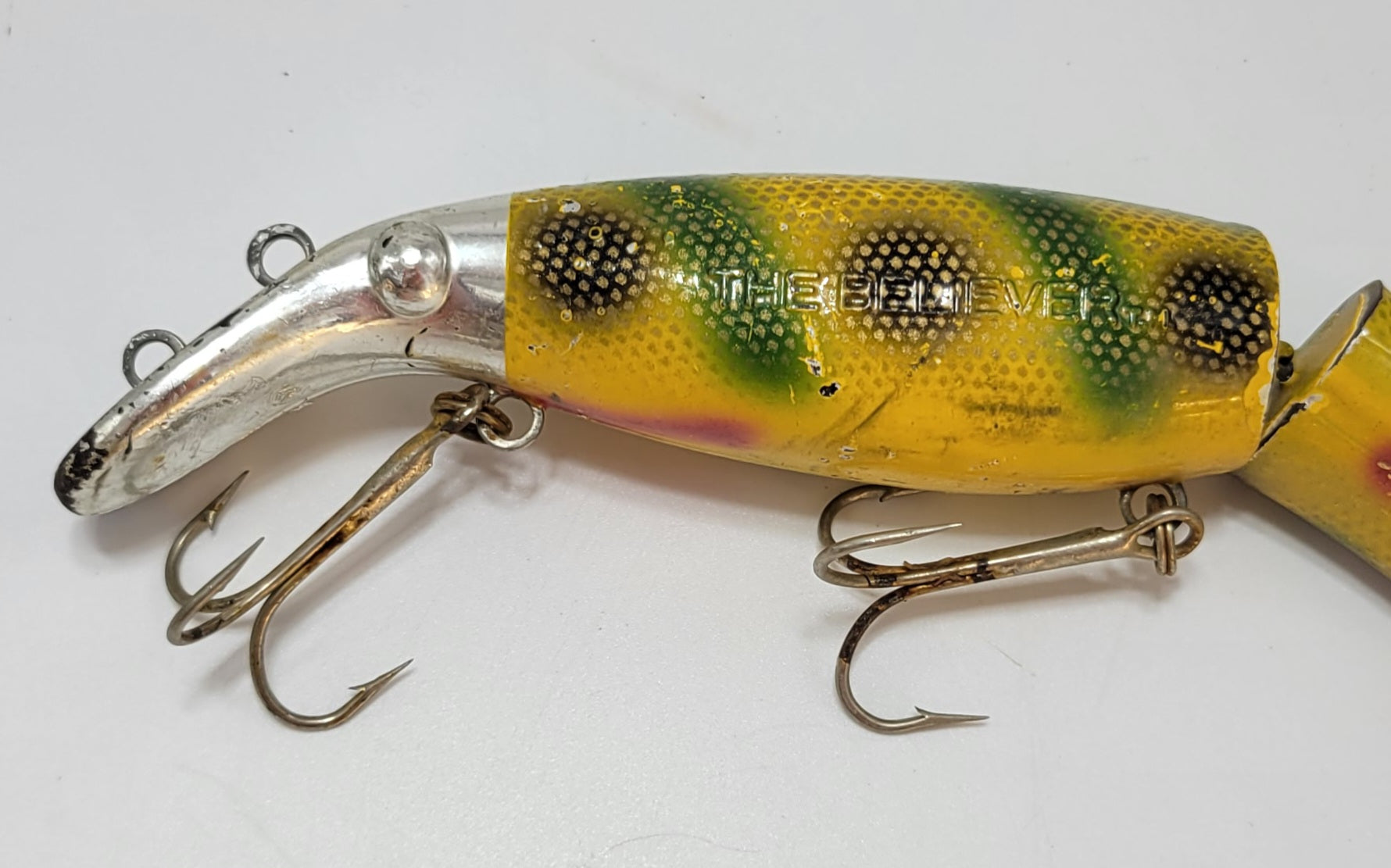 Drifter Tackle Company: The BELIEVER- MUSKIE-SALMON-LAKE TROUT-PIKE LURE 8" - Grannies Garage