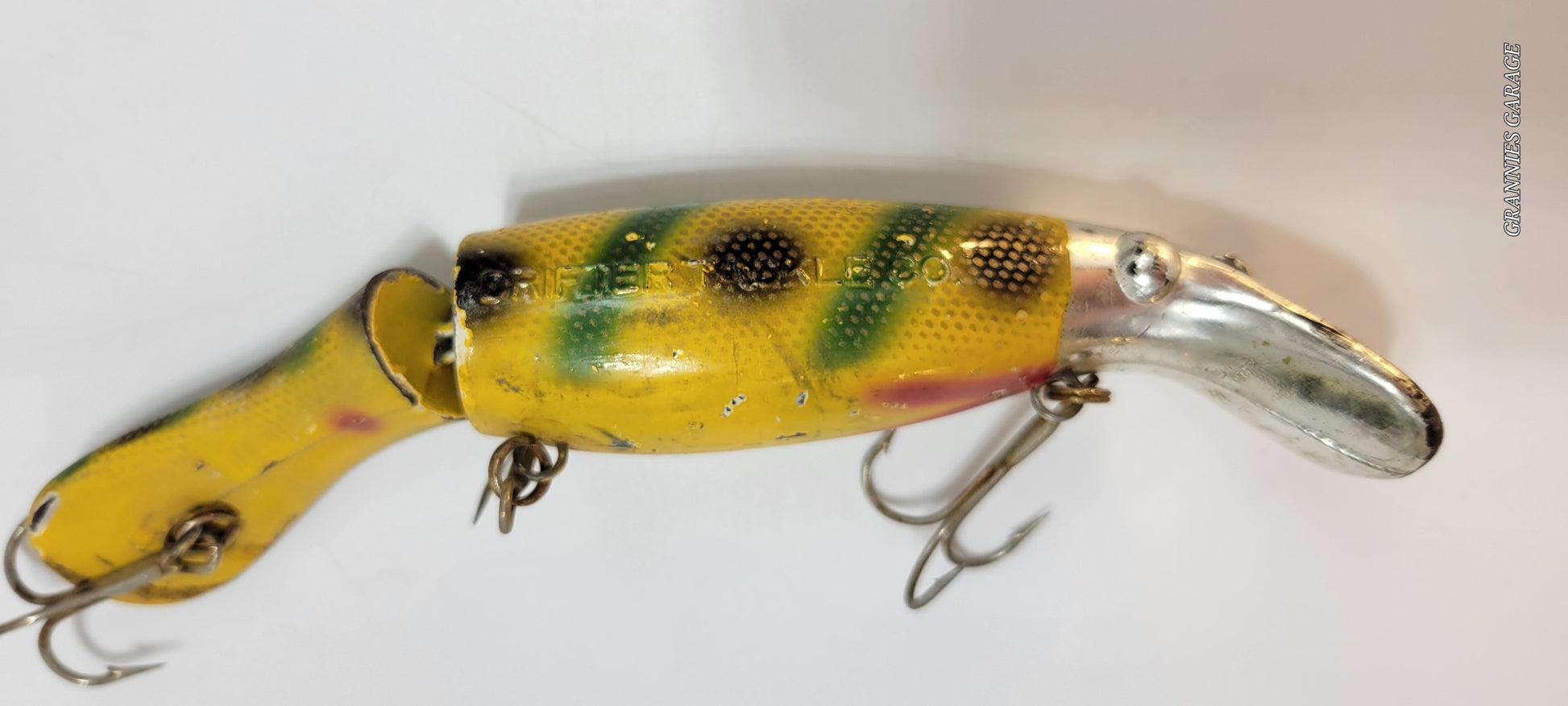 Drifter Tackle Company: The BELIEVER- MUSKIE-SALMON-LAKE TROUT-PIKE LURE 8" - Grannies Garage