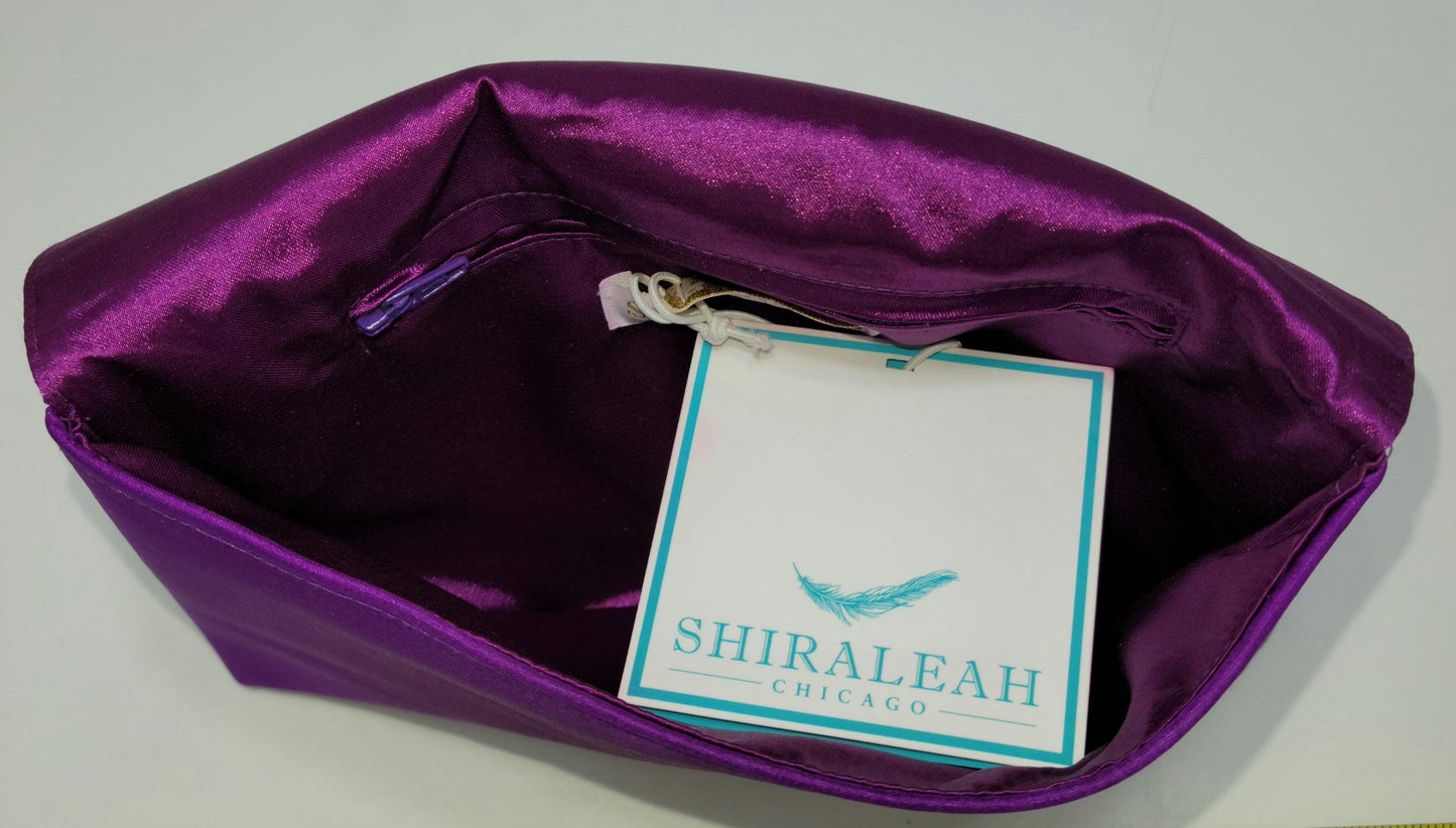 Shiraleah Ellen clutch purse magenta - Grannies Garage