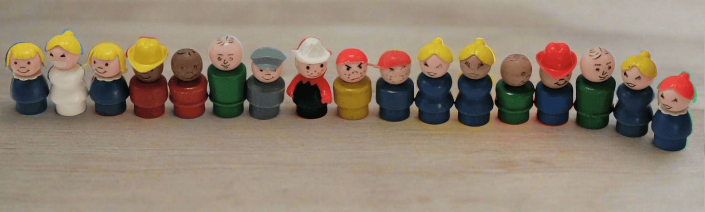 Vintage - Fisher Price People - Collectible - Grannies Garage
