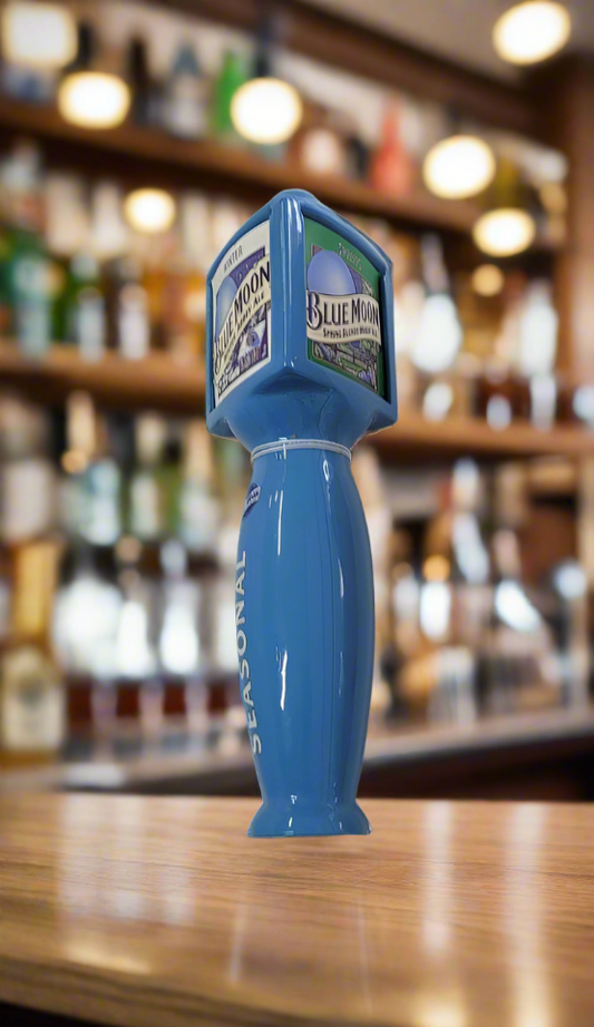 Barware - Blue Moon Beer Tap New - Grannies Garage