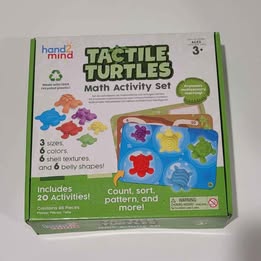 Game - Tactile Turtles Math Activity Set NEW includes 20 activities - Grannies Garage