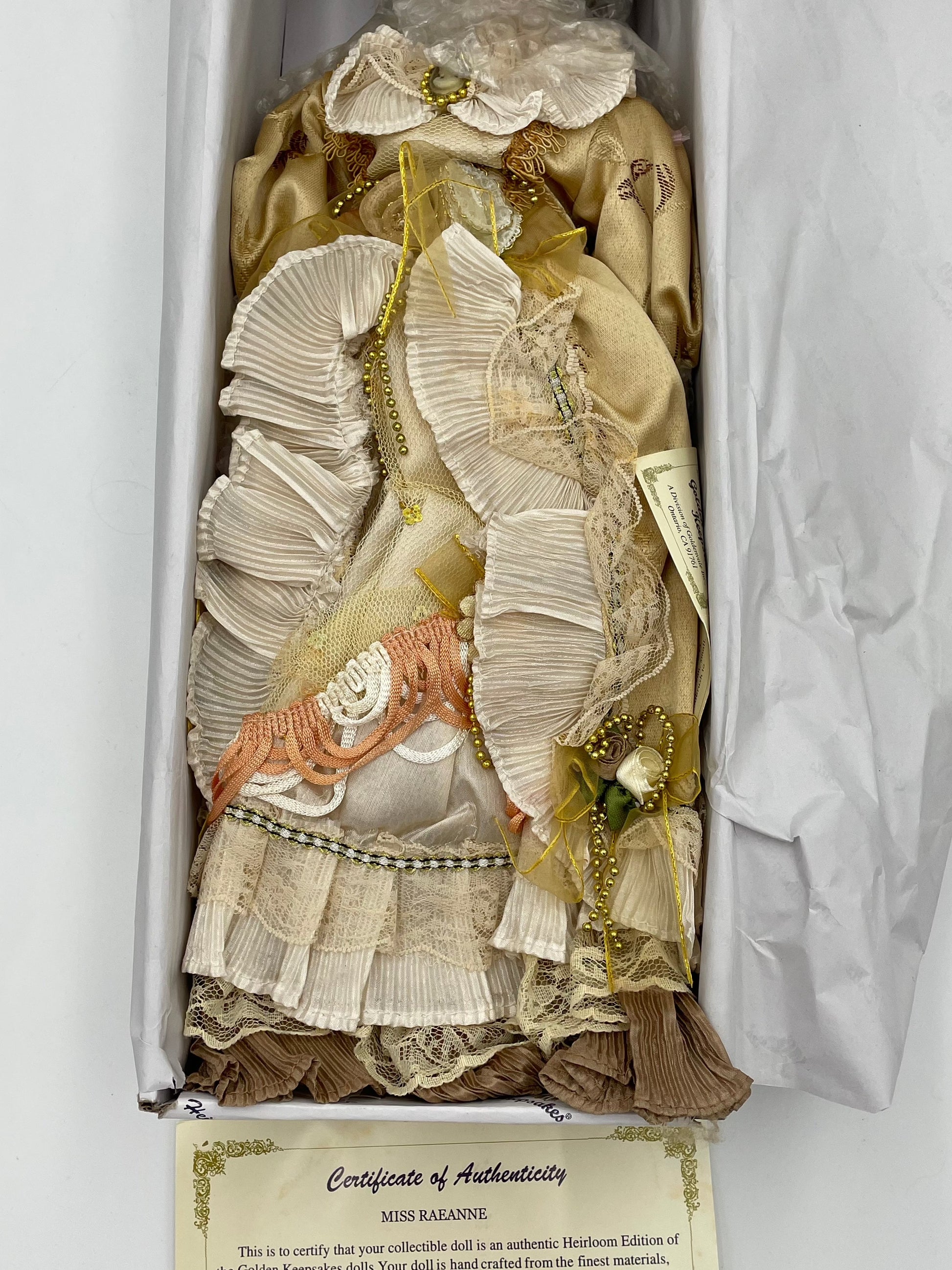 Heirloom Golden Keepsakes - Miss Raeanne #0291/2500 - Grannies Garage