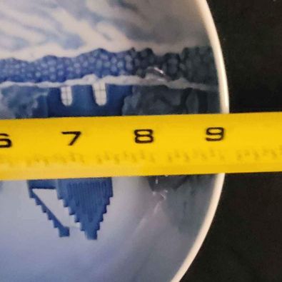 Collectible - Blue Plate Made in Denmark - Grannies Garage