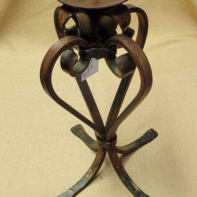 Candle Holder- Iron - Grannies Garage