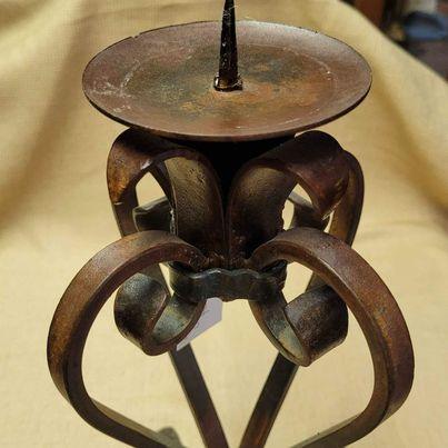 Candle Holder- Iron - Grannies Garage