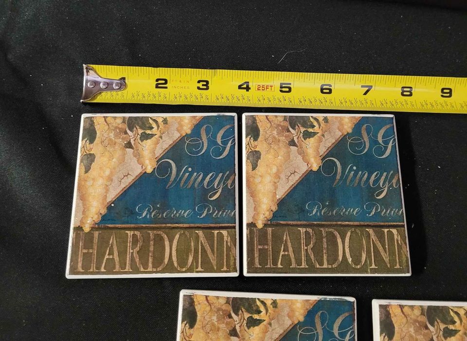 Coasters Set of 4 Highland Graphics - Grannies Garage