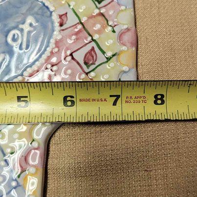 Cross - Sydell Pottery "Child of God" Cross NEW! - Grannies Garage