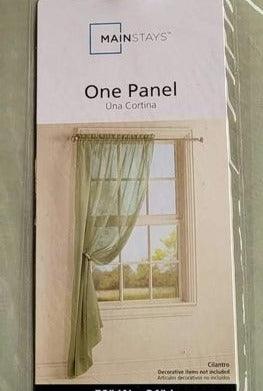 Curtain - Mainstay Grey Drapery Panel - Grannies Garage