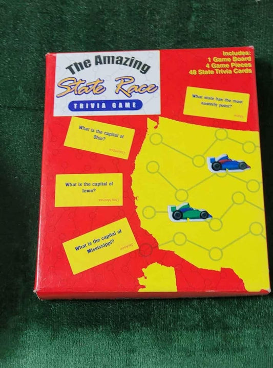 Game - New The Amazing Race, State Trivia Game - Grannies Garage