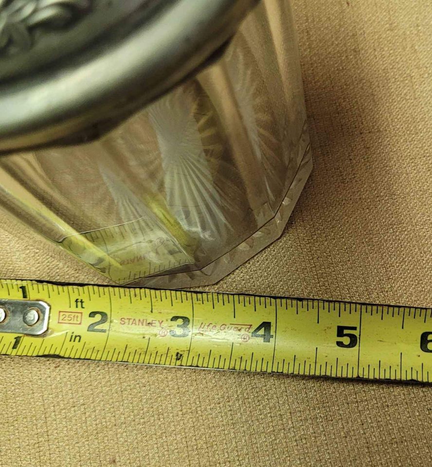 Cigar Humidor Glass container - Grannies Garage
