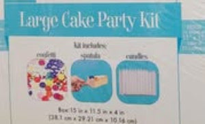 Gifts - Cake Party Kit NEW - Grannies Garage
