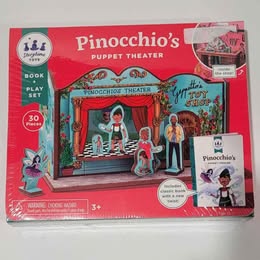 Game - Pinocchio's Puppet Theater NEW from Shory time Toys - Grannies Garage