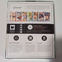 Puzzle - NEW 1000 Piece New York Company "Gourmet Peach" Jigsaw Puzzle - Grannies Garage