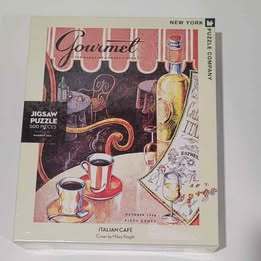 Puzzle - NEW 500 Piece New York Company "Gourmet" Jigsaw Puzzle - Grannies Garage