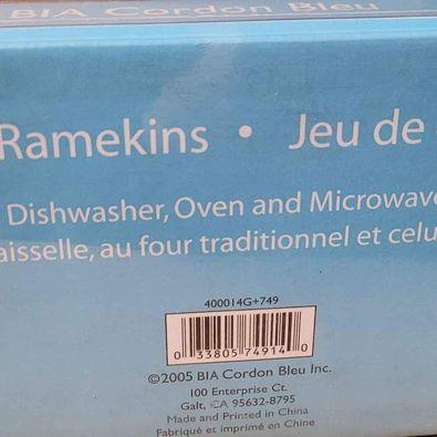 Kitchen - Bia Cordon Bleu set of 4 Ramekins - Grannies Garage