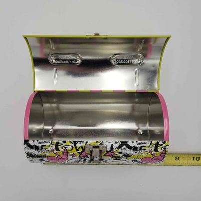 Hand Bag - Tin Box Super Girl Carrier - Grannies Garage