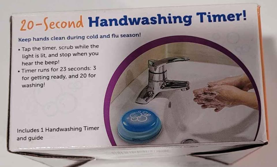Health - New Hand Washing Timer - Grannies Garage