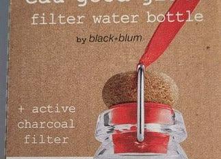 Health - Eau Good Glass Water Bottle with filter - Grannies Garage