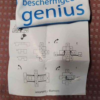 Puzzle - Genius Puzzles Wood with Carry Bag NEW - Grannies Garage