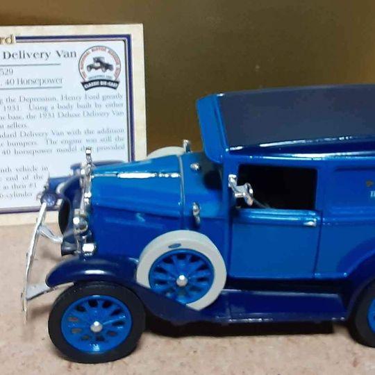 Classic Car - 1931 Ford Model A Delivery Trucking Co Model Car - Grannies Garage