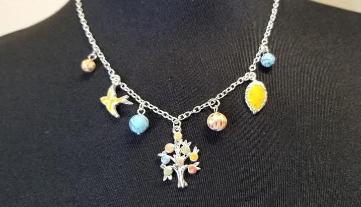 Jewelry - Viva Beads Necklace Charm Pumpkin Spice - Grannies Garage