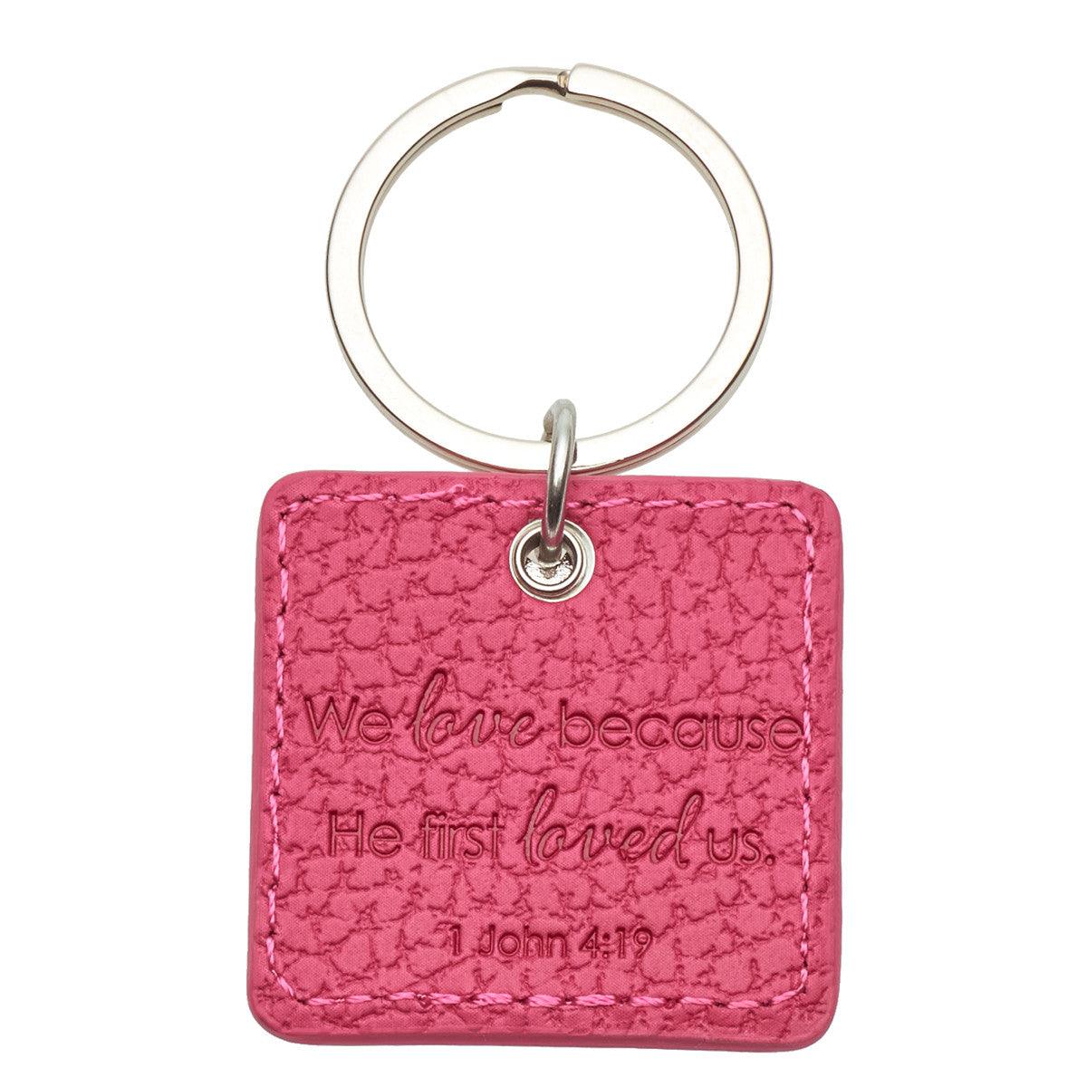 Keyring - Pink Love - Grannies Garage