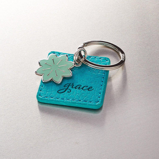 Keyring - Blue Grace - Grannies Garage