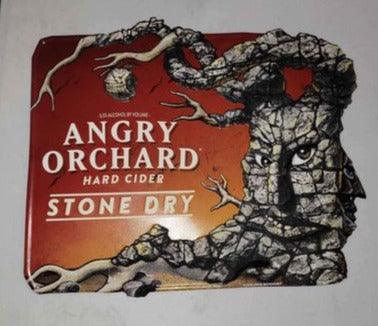 Art - Angry Orchard Tin Sign WALL Man Cave - Grannies Garage
