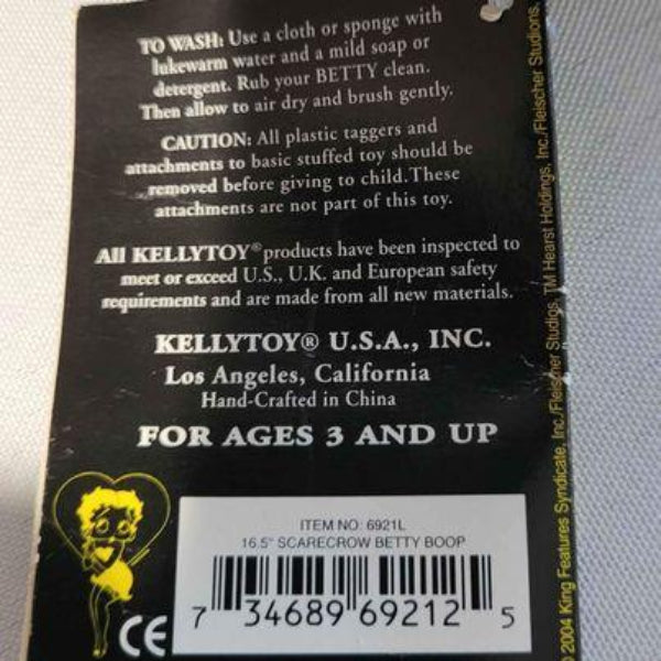 Plush - Betty Boop Halloween - Grannies Garage