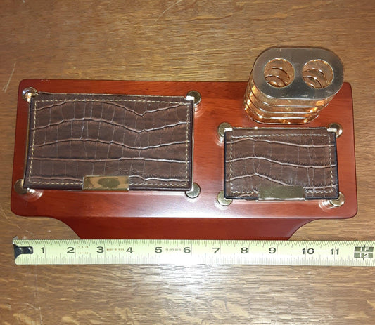 Writing Desk organization set - Brown - Grannies Garage