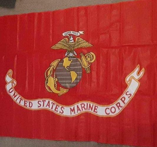 Military - Marine Corps 3 x 5 Flag - NEW - Grannies Garage