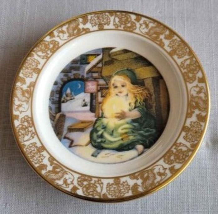 Antique 20 nursery rhyme plates - Grannies Garage