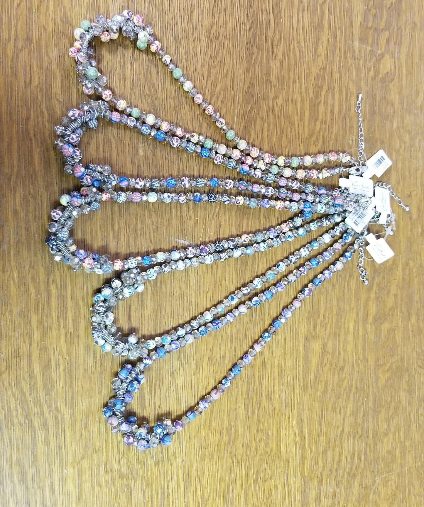 Jewelry - Viva Bead Cluster Necklace - Choice of Colors - Grannies Garage