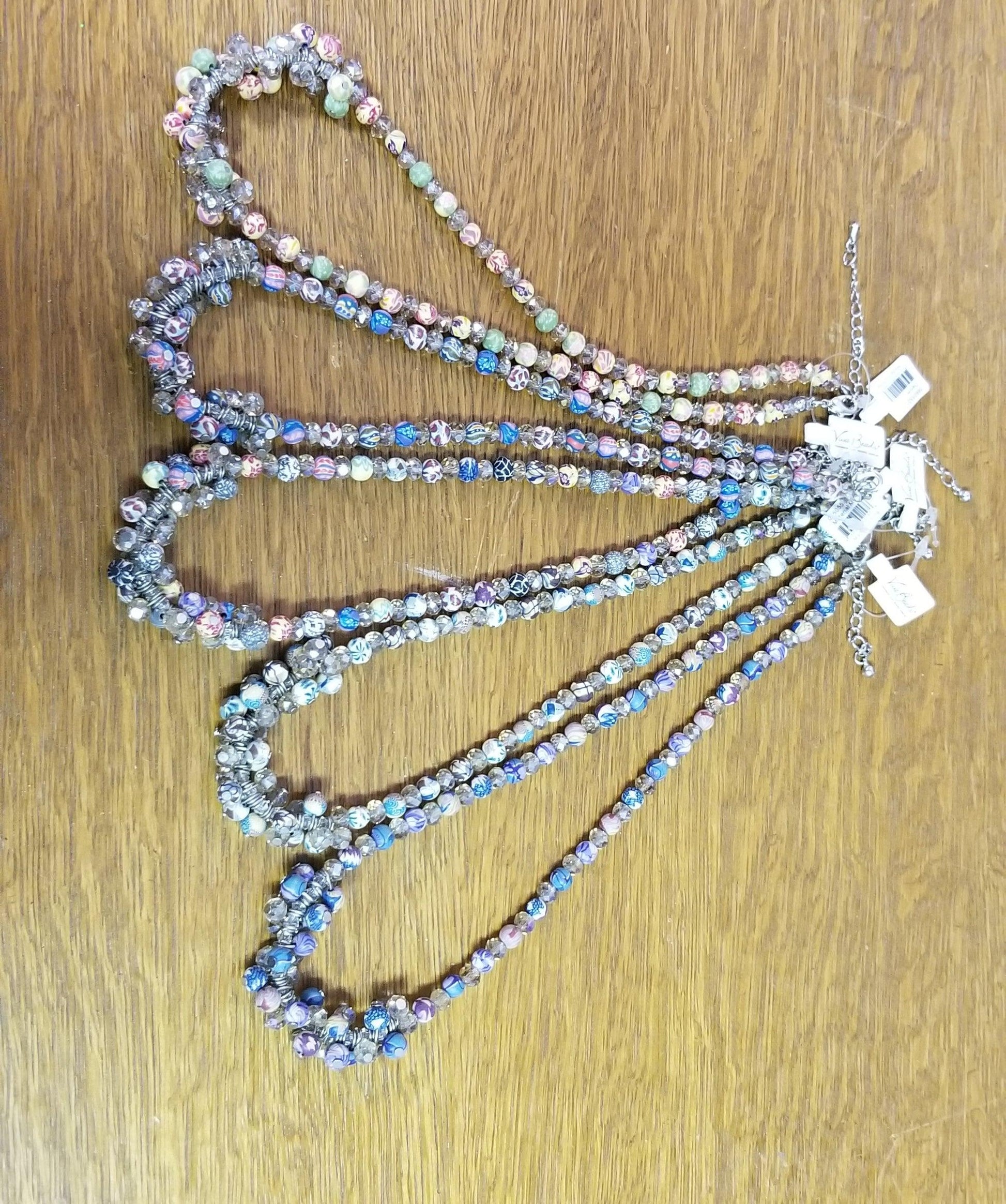 Jewelry - Viva Bead Cluster Necklace - Choice of Colors - Grannies Garage