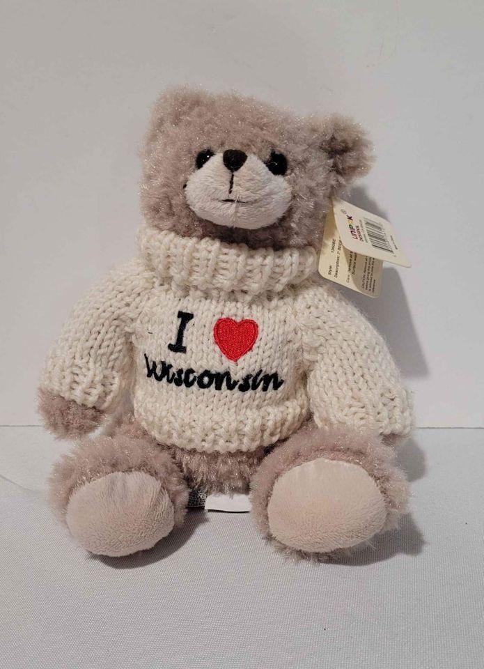 Plush - I Love Wisconsin Unipak Bear