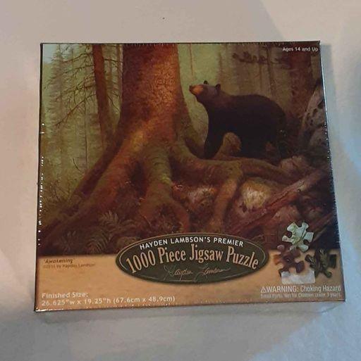 Puzzle - Bear 1000 Piece Jigsaw Puzzle "Awakening" - Grannies Garage