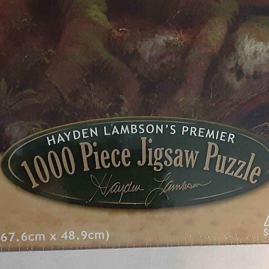 Puzzle - Bear 1000 Piece Jigsaw Puzzle "Awakening" - Grannies Garage