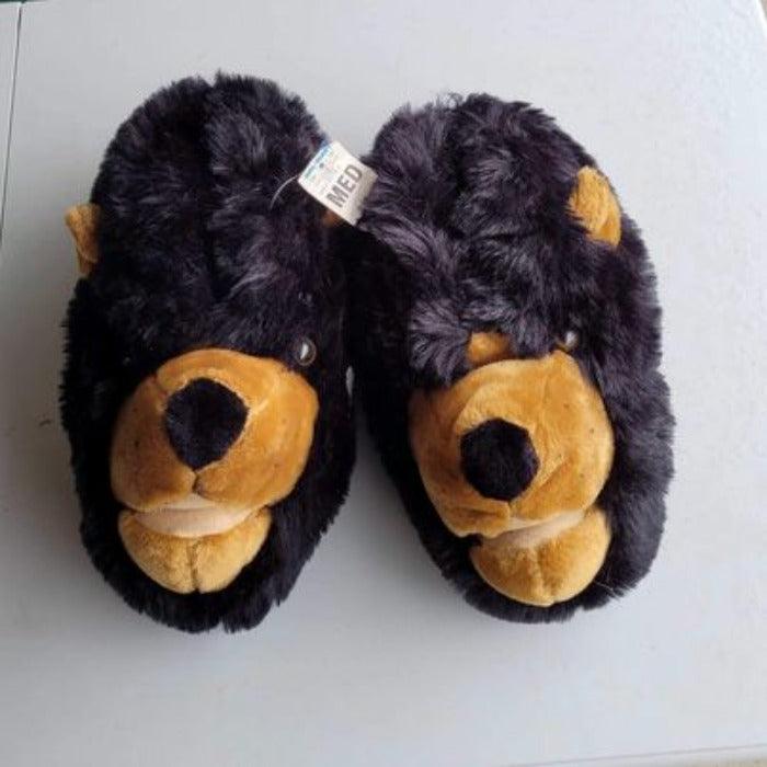 Bear Slippers-Size Kids Med - Grannies Garage
