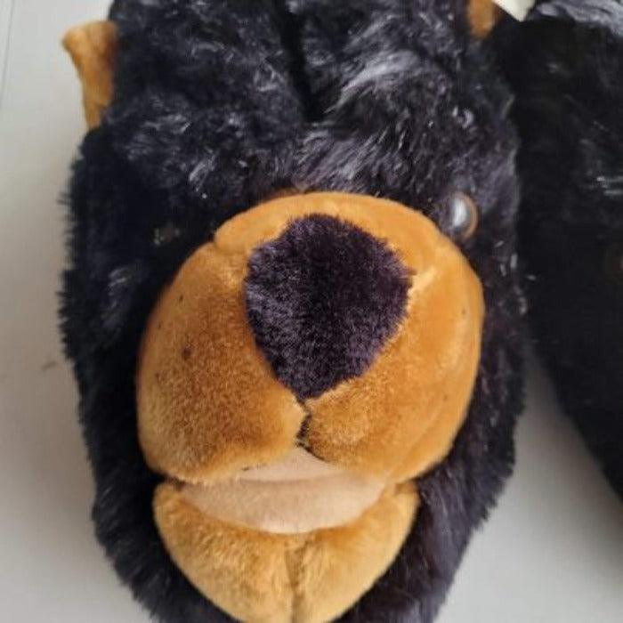 Bear Slippers-Size Kids Med - Grannies Garage