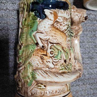 Vintage - set of 4 Beer steins - Grannies Garage